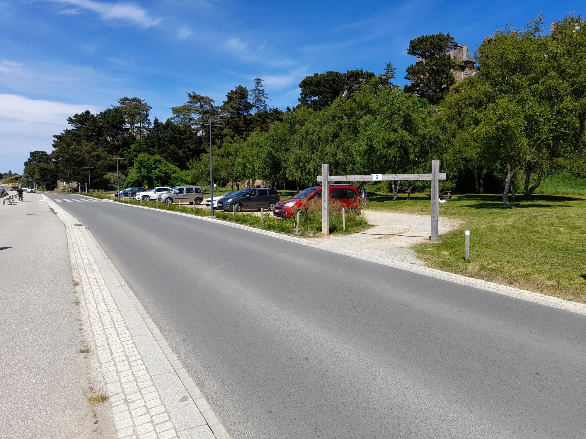 Point d'arrivée du Road-Book